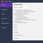 Avast Einstellungen