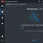 Avira Internet Security Scan