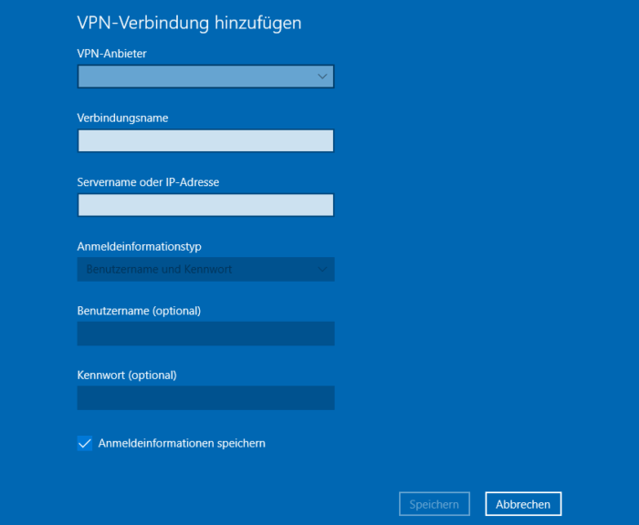 VPN-Details